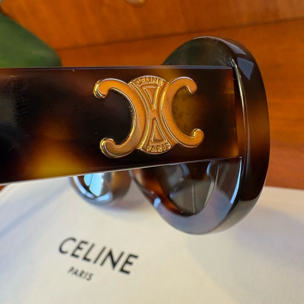 Celine Triomphe 01 Sunglasses in Acetate - Picture 4 of 15